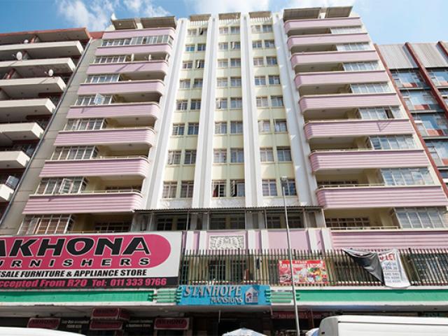 Building of stanhope mansions