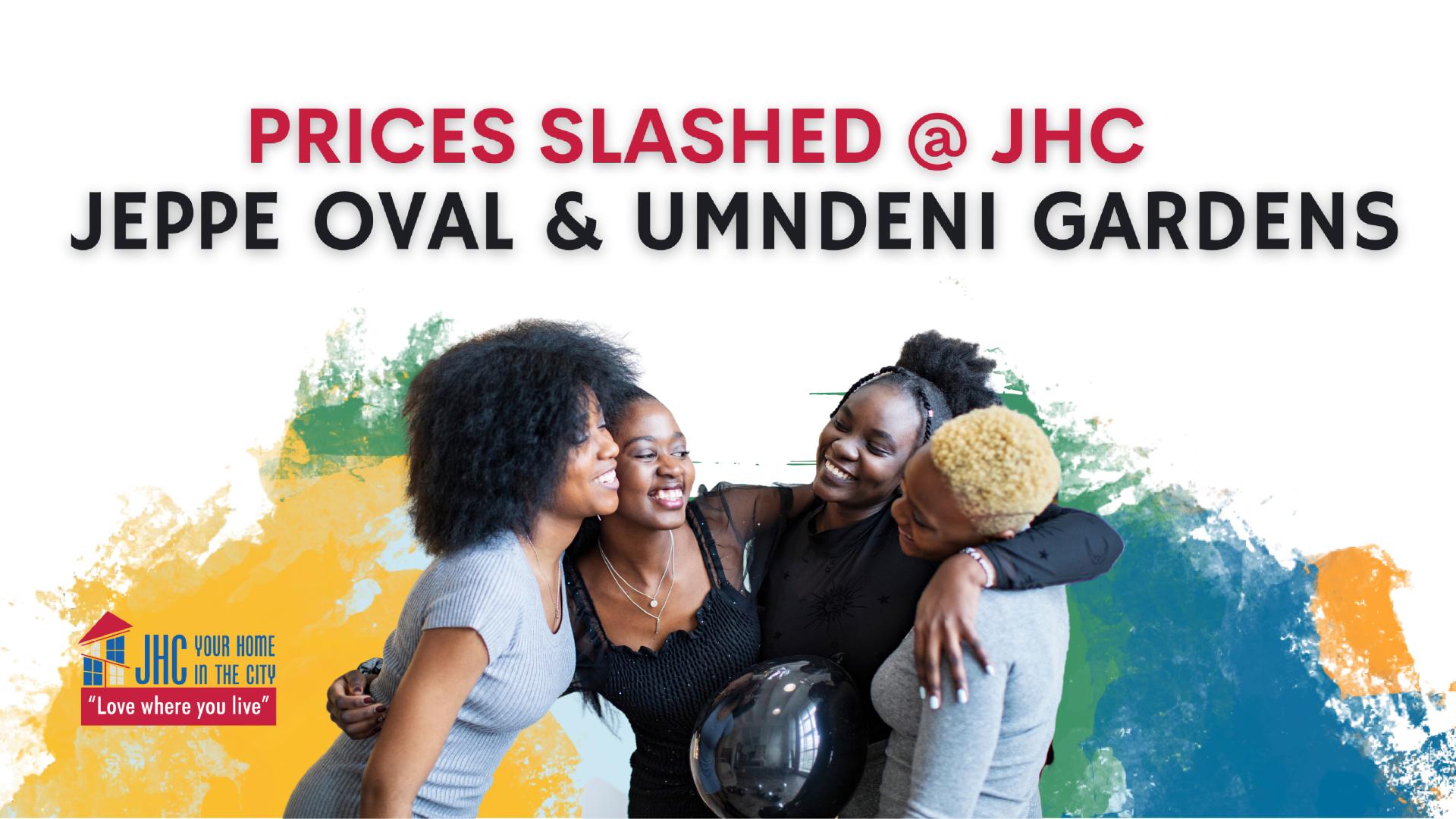 Slashed Prices at JHC