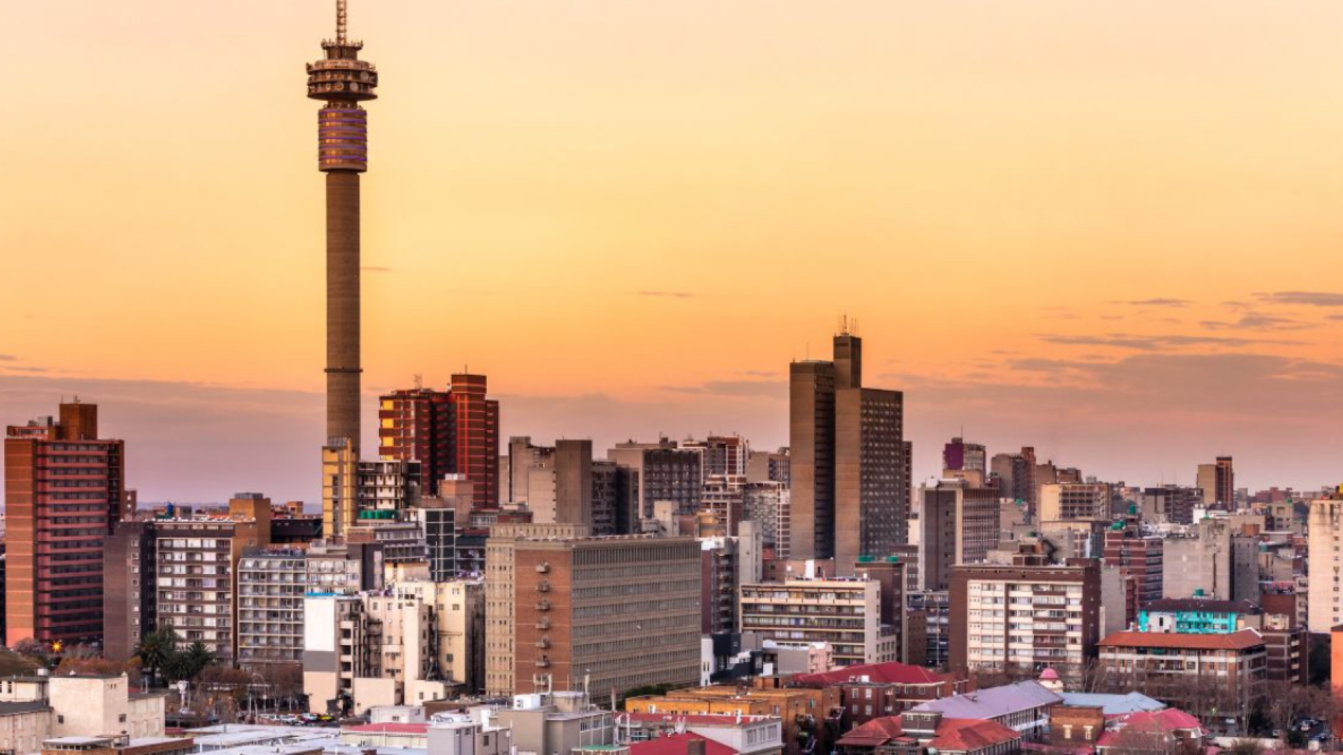 A photo of Johannesburg city 