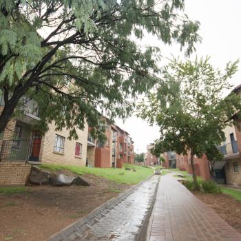 Outside walking area