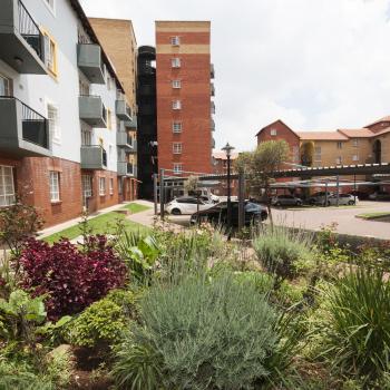 Inside view of Legae Gardens